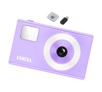 Appareil photo de petite taille avec carte de 32 Go, batterie 600 mAh, mode multiple pour partage de médias sociaux, caméra avec lumière