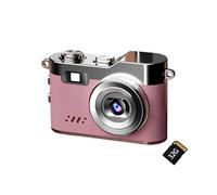 Appareil photo de poche avec écran LCD, corps léger pour les prises de vue en plein air et la création de contenu sur les réseaux sociaux, appareil photo rétro élégant pour les créateurs de contenu