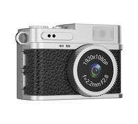 Appareil photo de poche vintage 38 mm Design compact Résolution vidéo 1080p Écran couleur Simple 4 boutons Systèmes d'exploitation ABS Appareil photo numérique