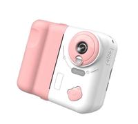 Appareil photo d'impression adapté aux enfants avec écran LCD de 6,1 cm - Imagerie 1080p longue durée - Batterie longue durée - Sans danger pour les enfants - Imprimante thermique