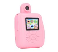 Appareil photo d'impression pour enfants, 12 MP HD 1000 mAh 5,1 cm, caméra d'impression pour tout-petits pour fête de 3 à 12 ans pour voyage (rose)