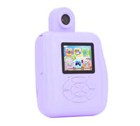 Appareil photo d'impression pour enfants, 12 MP HD 1000 mAh 5,1 cm, caméra d'impression pour tout-petits pour fête de 3 à 12 ans pour voyage (violet)