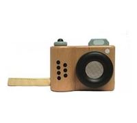 Appareil photo en bois kaleidoscope Multicolore G