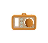 Appareil photo en silicone et bois - Mr. Fox Orange