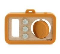 Appareil photo en silicone et bois - Mr. Fox Orange G
