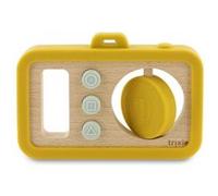 Appareil photo en silicone et bois - Mr. Lion Orange G
