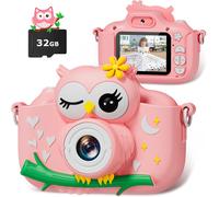 Appareil Photo Enfant, Caméra Vidéo 2.0 Pouces HD 1080P, Appareil Photo Numérique pour Enfants avec 32GB Carte, Mini Camera Enfant pour Garçons 3 à 12 Ans de Cadeau Jouet.[G110]
