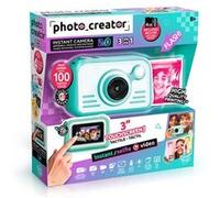 Canal Toys - Photo Creator - Appareil Photo Instantané 2.0 - avec 100 Feuilles de Papier Photo, Carte Micro-SD 4Go, Autocollants, feutres et dragonne - CLK 046