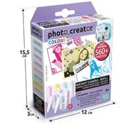 Canal Toys - Photo Creator - Appareil Photo Instantané Enfant avec 8 Rouleaux de Papier Thermique Sans BPA et 2 Planchettes d’Autocollants - Imprime 560 Photos - Appareil Inclus - 8 Ans + - CLK 016