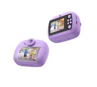 Celly – Appareil photo pour enfants à impression instantanée – 30 effets – Charge 150 min – Violet
