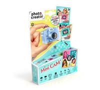 Canal Toys - Photo Creator - Appareil Photo et Vidéo Numérique Mini Cam’ - Retro - avec Porte-clé et Carte SD 1Go Incluse - CLK 059