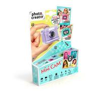 Canal Toys - Photo Creator - Appareil Photo et Vidéo Numérique Mini Cam’ - Vintage - avec Porte-clé et Carte SD 1Go Incluse - CLK 063
