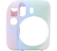 Appareil photo Housse en silicone haute élasticité Résilience forte Coquille souple pour Instax Mini 12 rose clair violet bleu vert blanc