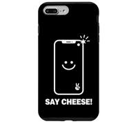 Appareil Photo Humoristique pour Rire au Quotidien Say Cheese Coque pour iPhone 7 Plus/8 Plus