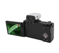 Appareil Photo Hybride 5K 30 IPS avec écran Tactile Rabattable de 3,2 Pouces, Zoom Hybride 15x, Balance des Blancs Professionnelle, Wi-FI, Compact et Compact (Black)