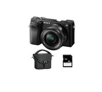 appareil photo hybride alpha 6100 noir + 16-50 + sac + sd 8 go