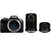Canon EOS R100 + RF-S 18-45mm F4.5-6.3 IS STM + RF-S 55-200mm F5-7.1 IS STM Kit MILC 24,1 MP CMOS 6000 x 4000 pixels Noir