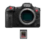 Appareil photo hybride Canon EOS R5 C + 1 SanDisk 128GB Extreme PRO CFexpress Type B + Ebook 20 astuces pour des images qui claquent