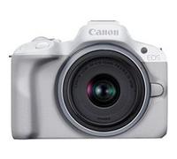 Appareil photo hybride Canon EOS R50 blanc + RF-S 18-45mm f/4.5-6.3 IS STM Blanc G