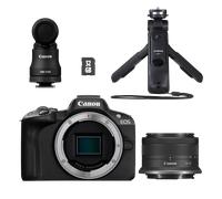 Appareil photo hybride Canon EOS R50, kit pour créateur de contenu, noir