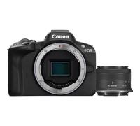 Appareil photo hybride Canon EOS R50, noir + objectif RF-S 18-45mm F4.5-6.3 IS STM