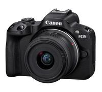Canon EOS R50, Black + RF-S 18-45mm F4.5-6.3 IS STM Kit MILC 24,2 MP CMOS 6000 x 4000 pixels Noir