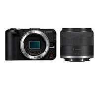 Canon EOS R50 V - Appareil photo numérique - sans miroir - 24.2 MP - APS-C - 4K / 30 pi/s objectif RF-S 14-30mm F4-6.3 IS STM PZ - Wi-Fi, Bluetooth - noir