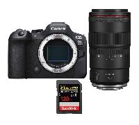 Appareil photo hybride Canon EOS R6 Mark II + RF 100mm f/2.8 L Macro IS USM + 1 SanDisk 128GB Extreme PRO UHS-II + Ebook 20 astuces pour des images qui claquent