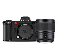 Appareil photo hybride Leica SL2 + Summicron SL 35mm f/2 ASPH noir