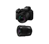 Panasonic Lumix S5IIX + S 20-60MM F3.5-5.6 + 50mm F1.8 MILC 24,2 MP CMOS 12000 x 8000 pixels Noir