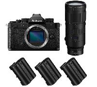 Appareil photo hybride Nikon Zf + 70-200mm f/2.8 VR S + 3 Nikon EN-EL15C + Ebook 20 astuces pour des images qui claquent
