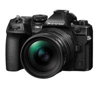 Appareil photo hybride - OM SYSTEM - OM-1 Mark II - 20 MP - Résistant à la poussière - 4K