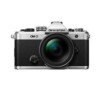 Appareil photo hybride Om System OM-3 Argent + Objectif M.Zuiko Digital 12-45 mm
