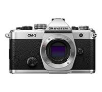 Appareil photo hybride Om System OM-3 Boîtier nu Argent Argent E