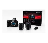 Pack Appareil photo hybride Panasonic Lumix S5II Noir + Objectif 20-60 mm F3.5-5.6 Noir + Objectif 50 mm F1.8 Noir + Masterclass Photo-Vidéo 3h + 2ème Batterie