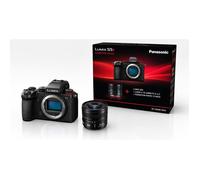 Appareil photo hybride Panasonic Pack Panasonic Lumix S5D Noir + Objectif 18-40 mm F4.5-6.3 Noir + Formation Photo 12 mois