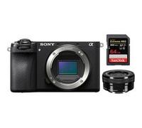 Appareil photo sans miroir Sony a6700+objectif Sony E PZ 16-50mm F 3.5-5.6 OSS+SanDisk 64Go Extreme Pro SDXC UHS-II U3 V90 300 Mo/s