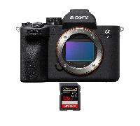 Appareil photo hybride Sony A7 IV + 1 SanDisk 128GB Extreme PRO UHS-II + Ebook 20 astuces pour des images qui claquent