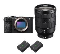 Appareil photo hybride Sony A7C II Noir + FE 24-105mm f/4 G OSS + 2 Sony NP-FZ100 + Ebook 20 astuces pour des images qui claquent