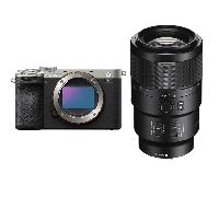 Appareil photo hybride Sony A7C II Silver + FE 90mm f/2.8 Macro G OSS + Ebook 20 astuces pour des images qui claquent