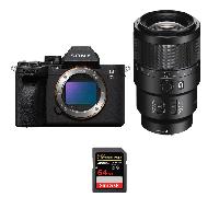 Appareil photo hybride Sony A7R V + FE 90mm f/2.8 Macro G OSS + 1 SanDisk 64GB Extreme PRO UHS-II + Ebook 20 astuces pour des images qui claquent