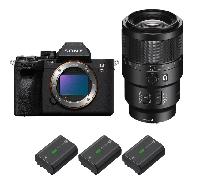 Appareil photo hybride Sony A7R V + FE 90mm f/2.8 Macro G OSS + 3 Sony NP-FZ100 + Ebook 20 astuces pour des images qui claquent