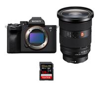 Appareil photo hybride Sony Alpha 7 IV + FE 24-70mm f/2.8 GM II + 1 SanDisk 128GB Extreme PRO UHS-II + Ebook 20 astuces pour des images qui claquent
