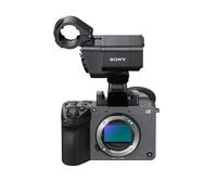 Sony Appareil photo hybride Cinema Line FX2 – Boîtier nu gris/noir avec poignée XLR