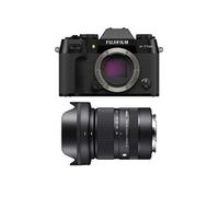 Fujifilm appareil photo hybride x-t50 noir + sigma 18-50 noir G