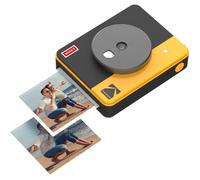 Appareil Photo Instantané 2 en 1 - Kodak - Mini Shot 3 Retro - Jaune - Imprimante Intégrée - Flash Intégré