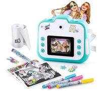 Appareil Photo Instantané 3 En 1 - Canal Toys - Clk 001 - Bleu - A Partir De 8 Ans