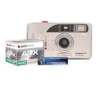 Appareil photo instantané - AGFAPHOTO - Compact Set FF - Film S/W 400 ASA - Flash intégré
