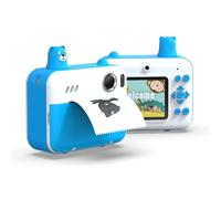 Appareil Photo instantané, Caméras Avant et Arrière 8 MP, Mode Selfie, Mode Rafale, Lecture en Boucle, Lecteur MP3, pour Les Festivals et Occasions Spéciales, Appareil Photo