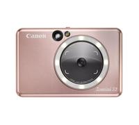 Appareil photo instantané - Canon - ZOEMINI S2 - Rose doré - Compact - Inclus 10 feuilles ZINK